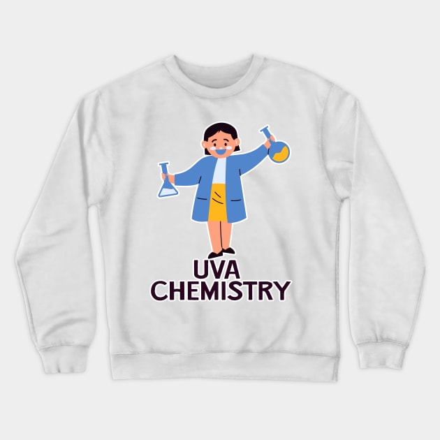 UVA Chemistry Crewneck Sweatshirt by nextneveldesign